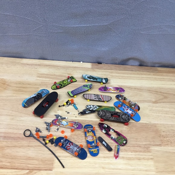 Tech Deck Other - Tech Deck Birdhouse Fingerboard Lot Tony Hawk Clint Walker Skateboard Toys Parts